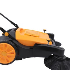 41” Walk-Behind Sweeper Street Floor Road Sweeping Floor Cleaner Hand Push
