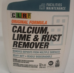 Calcium Lime and Rust Remover 32 oz Spray Bottle Lot of 5