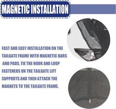 Car Camping Net Accessories Breathable Mesh Car Tent, Compatible with Most