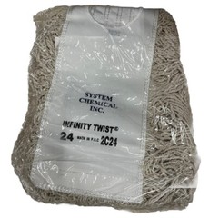 Golden Star AJU24ITW Jumbo Infinity Twist Dust Mop Heads (12 PACK)