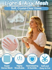 40x10ft Ultra fine Mosquito Net for Patio – Mesh Netting Screen for Outdoor