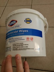 Clorox Bleach Germicidal Disinfectant Wipes, 110ct, 12″X12″
