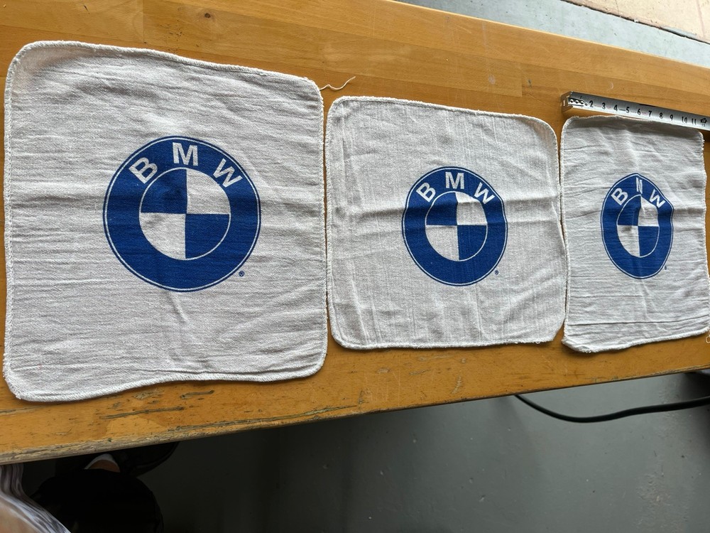 BMW SHOP TOWEL /RAG /TOOLS Lot of 3 for Car or Motorcycle.