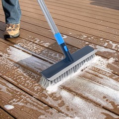 KeFanta Deck Brush with Long Handle, 2 in 1 Floor Scrub Brush for Cleaning, 5…