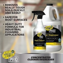 Krud Kutter Pro Cleaner Degreaser, 32 oz Spray- 352263, 6 Pack
