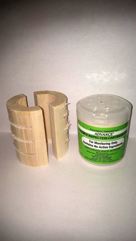 10 Advance Termite Inspection Monitors TIC & 10 Wood Monitor Bases TMB