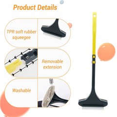 2 IN 1 Multifunctional Clean Brush Glass Brush Household Clean Dust Brush Window