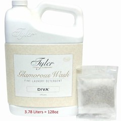 Tyler Candle Glamorous Wash Diva Gallon (128 OZ) 128 Fl Oz (Pack of 1)