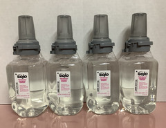 4x GOJO 8712 Antibacterial Plum Foam Handwash 700ml ADX-7 Dispenser Refills