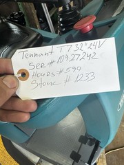 Tennant T7 RideOn Floor Scrubber 32” 10/18 Low Hours 599 New Stock#1233