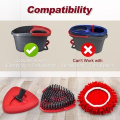 Chenille Mop Heads Replacements for Ocedar, Mop Replace Head for O Cedar Mops…