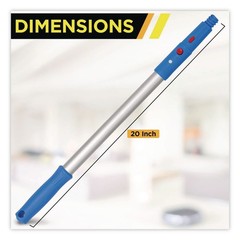 Gritt Commercial GRI108 Cobweb/Corner Duster Brush w/ 20″ Pole (1-KT) New