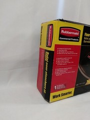 NEW Rubbermaid 4212-88 COMMERCIAL Floor & Carpet Sweeper (Bk/Gray)