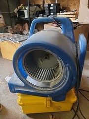 Crusader 3500 3 Speed Air Mover Carpet Dryer 1/12 HP Industrial Floor Dryer Read