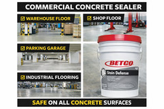 Betco Crete Rx Stain Defense Concrete Sealer 640 Oz Commercial 16720500