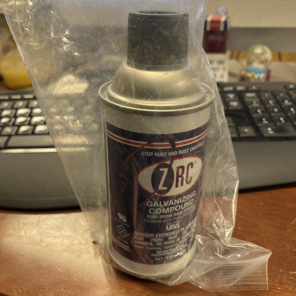 ZRC Cold Galvanizing Compound 12 Ounce Aerosol Can For Iron & Steel *SHIPS FREE*