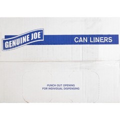 Genuine Joe GJO70010 Economy Can Liner 10 Gal 24″x23″ 0.20 Mil