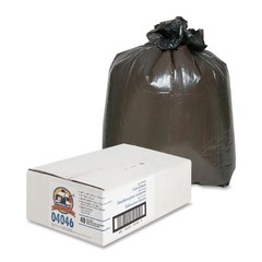 Genuine Joe GJO04046 45 Gal Trash Can Liners 46″x40″ Black