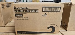 Boardwalk BWK454W75 Disinfecting Wipes Fresh Scent Wipes New Old Stock