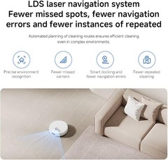 Xiaomi Robot Vacuum S40 Smart Sweep & Mop Robot 5200mAh Self-Charging Cleaner