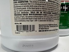 BETCO Disinfectant 390 GE Fight Bac RTU Cleaner Concentrate, RLB961A, 4 GALLONS