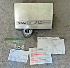 NEVER USED NOVA 5 Model 222 Automatic Hand Dryer – Chrome Finish