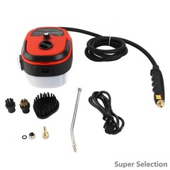 2500W Handheld Steam Cleaner High-Temperature With 3 Brush 1-Hour Continuous