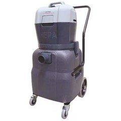 Nilfisk 107412640 Eliminator, Shop Vacuum, 7 1/4 Gal, Hepa, 130 Cfm, 1 1/2 Hp
