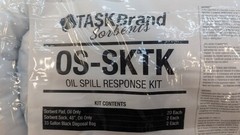 Task Brand Oil Only Sorbent Truck Kit Response Pack Sock Absorption Pack