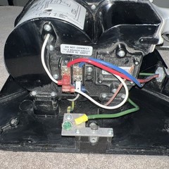 Excel Dryer XL-BW8 XLERATOR Commercial Restroom Hand Dryer Motor Only 208V