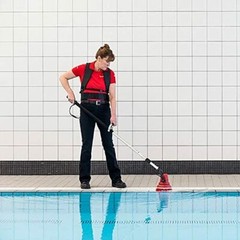 Powr-Flite Cordless MotorScrubber MS2000M
