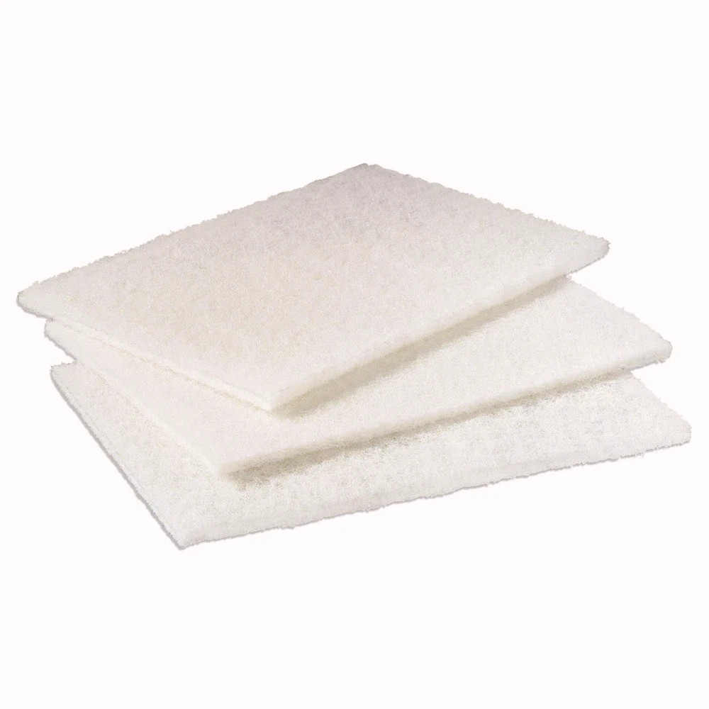 Scotch-Brite PROFESSIONAL 98 Light Duty Cleansing Pad – WHT (60/CT) New