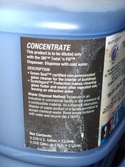 3M Glass Cleaner & Protector Concentrate 17L, 2L, Twist ‘n Fill Dispenser