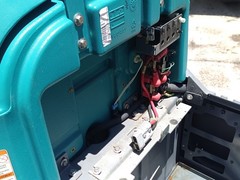 2019 – Tennant T12 Floor Scrubber Sweeper Cleaner – For Parts – T-12