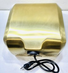 Stainless Steel Commercial Hand Dryer 1800W Automatic High Speed Heavy Duty Dull