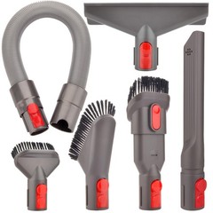 Attachments Kit for Dyson V15 V15s V9 V8 V11 V12 AA:Hose Attachment Kit, Gray