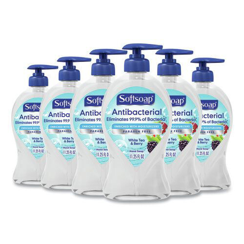 Softsoap 44573 11.25 oz Hand Soap – White Tea & Berry Fusion Scent (6/CT) New