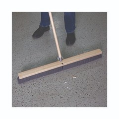 Boardwalk Floor Brush Head, 3″ Gray Flagged Bristles, 36″ Brush, 2/Pack