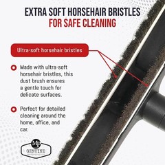 MP Maresh Products Vacuum Brush Attachment for Hardwood and Bare Floors or Walls