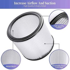 Wet and dry household vacuum cleaner filter suitable for 9034000 US