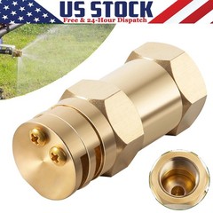 Boomless Spray Nozzle 1/2″ FPT #20 Orifices (90° & 180° Caps) @ 40 PSI 5.9 GPM