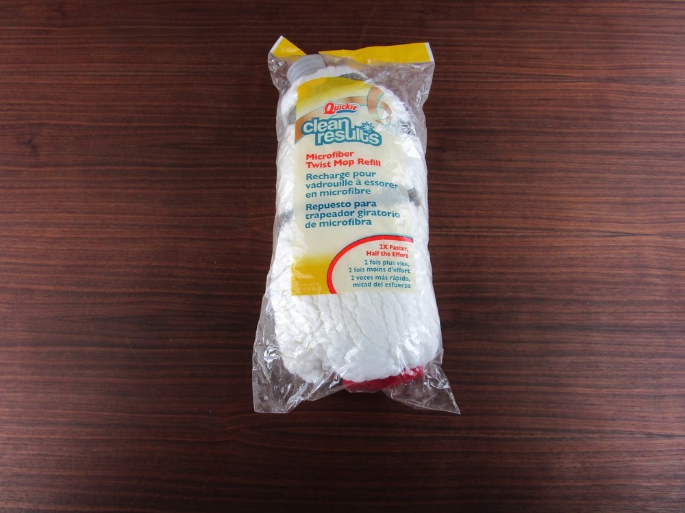 Quickie Clean Results Microfiber Twist Mop Refill New 2-0362MCR-01 #0362MCR