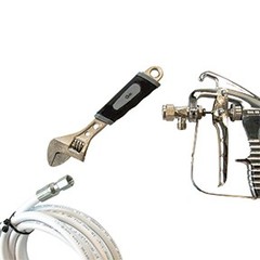 Quin Canister Start-Up Kit with M180-12 Hose, M120 Spray Gun & Adjustable Wrench