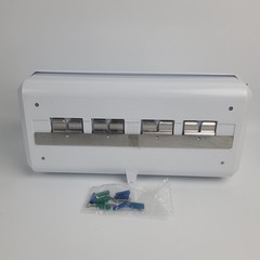 Ecolab Biohazard Response Spill Clean Up Kit & Wall Mount Cabinet Restaurant NOS