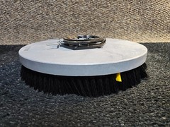 TENNANT Rotary Brush Round, 16″ Brush Dia, For Machine Size 32 in, Polypropylene