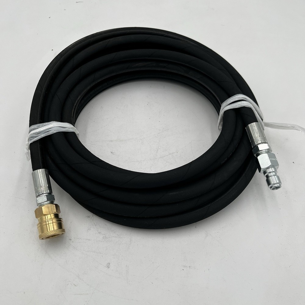 NEW!! ProPulse Heavy Duty 4,000 PSI 3/8″ x 25′ Pressure Washer Hose Black Rubber