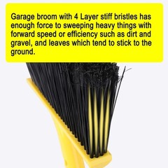 KeFanta Outdoor Broom for yellow outdoor broom new, Yellow
