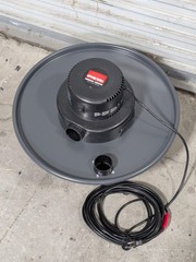 Shop Vac Electric 2-Stage Wet / Dry Vacuum Head for 55 Gal. Drums 3 HP 120v