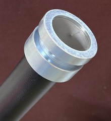 Tornado 1-1/2″ Aluminum Double-Curved Extension Wand 90286 Handle for Jumbo Vac