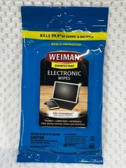 Weiman Disinfectant Electronic Wipes Lot 6 Packs 90 Wipes Screen Cleaner
